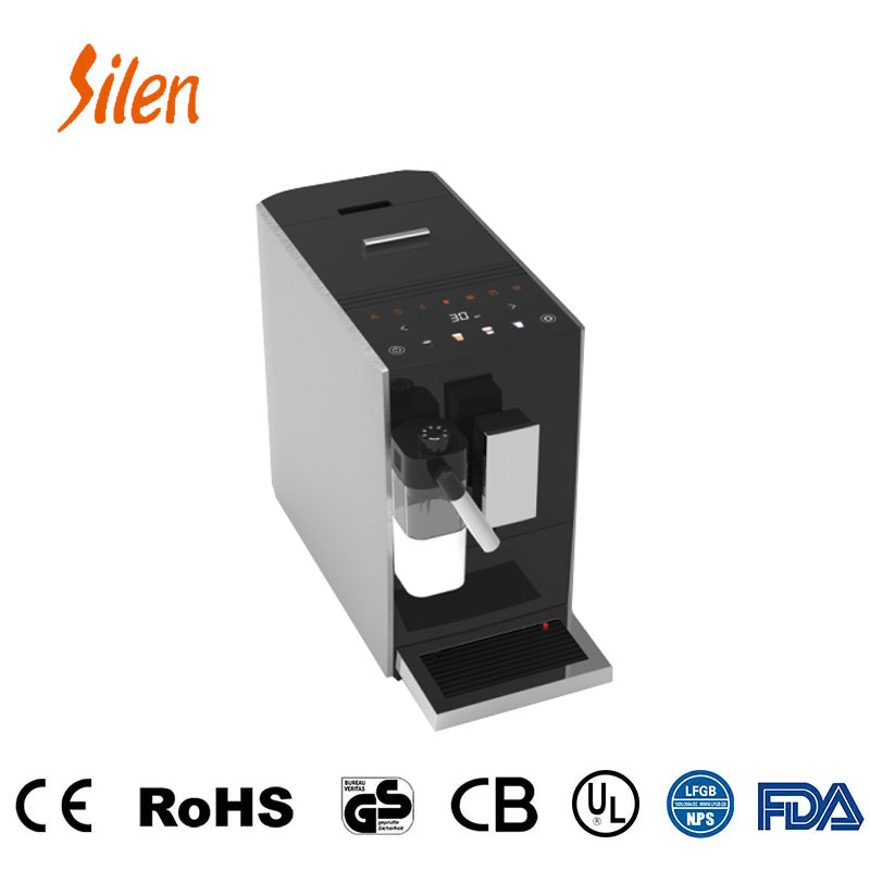Cafetera totalmente automática con espumador de leche automático